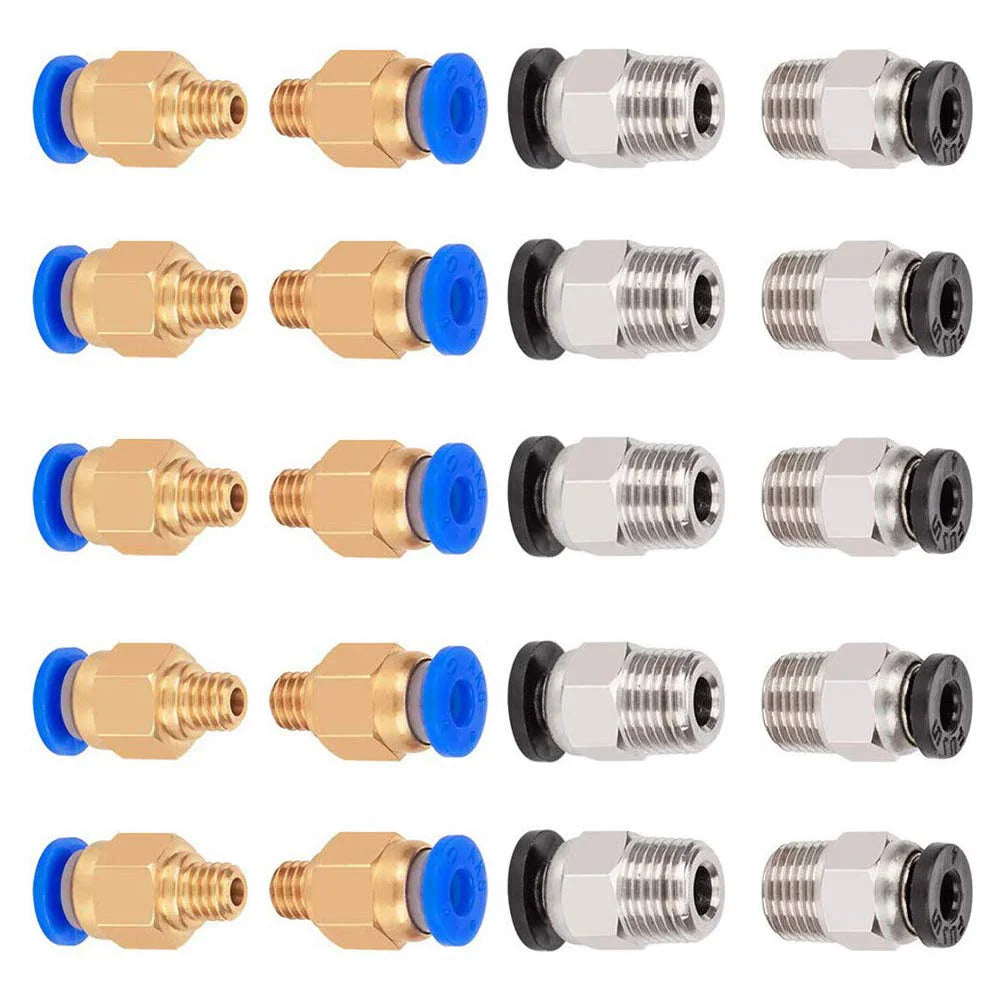 10Pcs PC4-M6 PC4-M10 Pneumatic Fitting PC4-M10 for Creality Ender